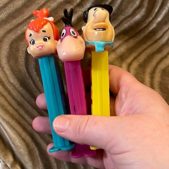 Vintage Other - Vintage Flintstones Lot Vintage Pez Dispensers